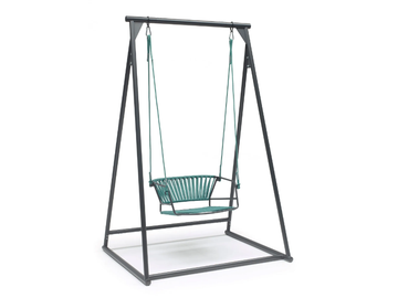 LISA SWING - Freestanding nautical rope garden hanging chair by SCAB DESIGN - view 2